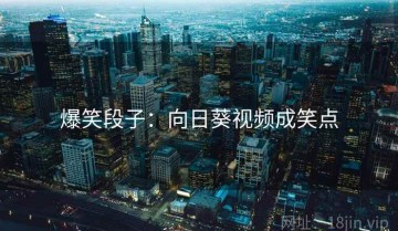 爆笑段子：向日葵视频成笑点