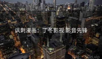 讽刺漫画：丁冬影视 影音先锋