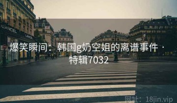 爆笑瞬间：韩国g奶空姐的离谱事件 · 特辑7032