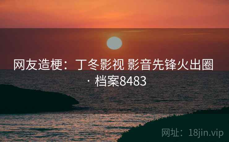 网友造梗：丁冬影视 影音先锋火出圈 · 档案8483